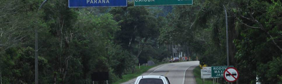 Deixando Santa catarina e voltando definitivamente ao Paraná. A última fronteira da expedição 1000dias